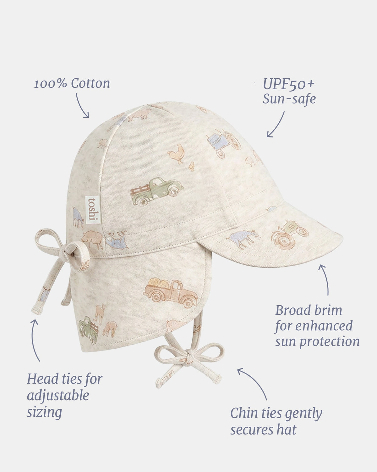 Flap Cap Bambini Hillbilly