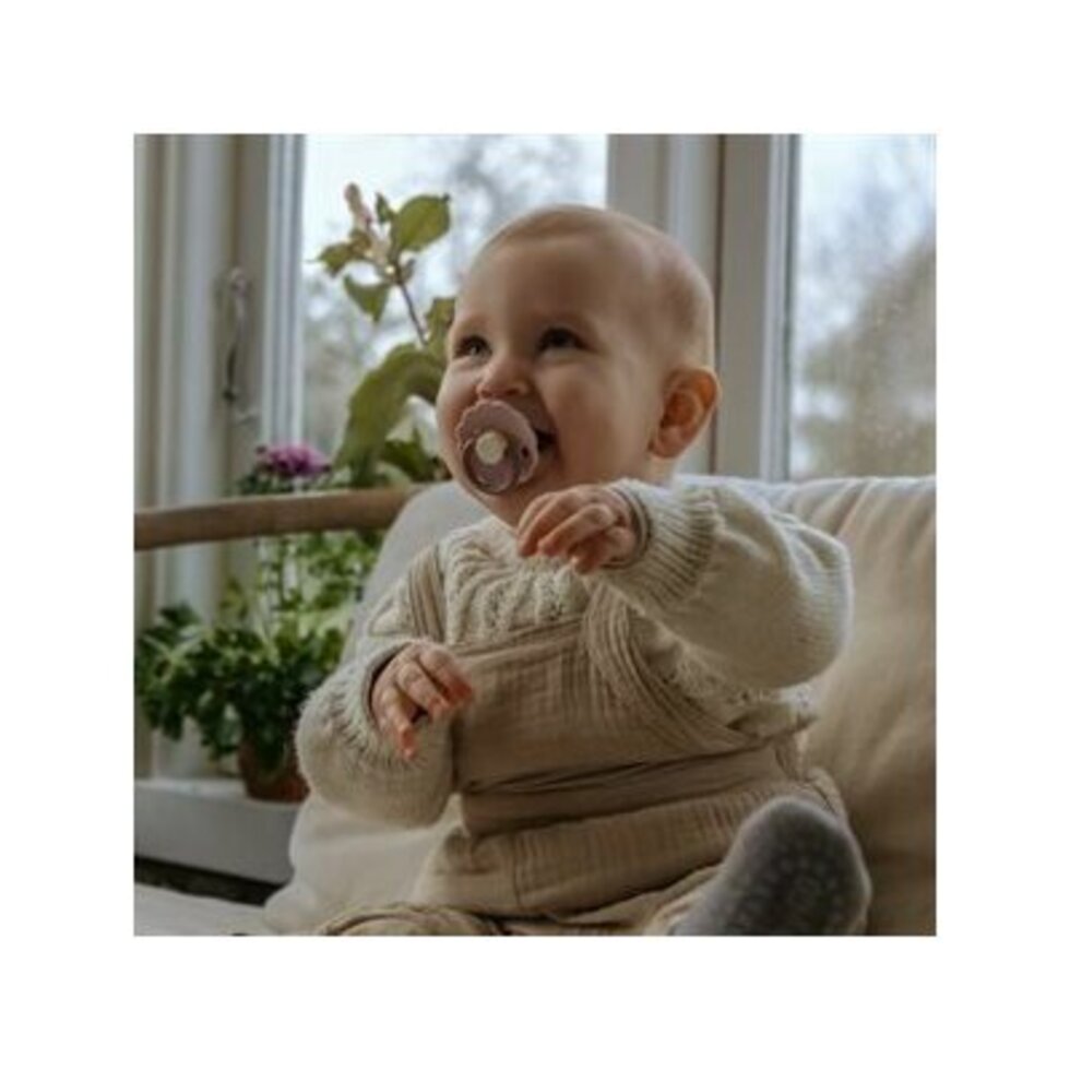FRIGG 6-Pack Pacifiers Silicone Blooming Love