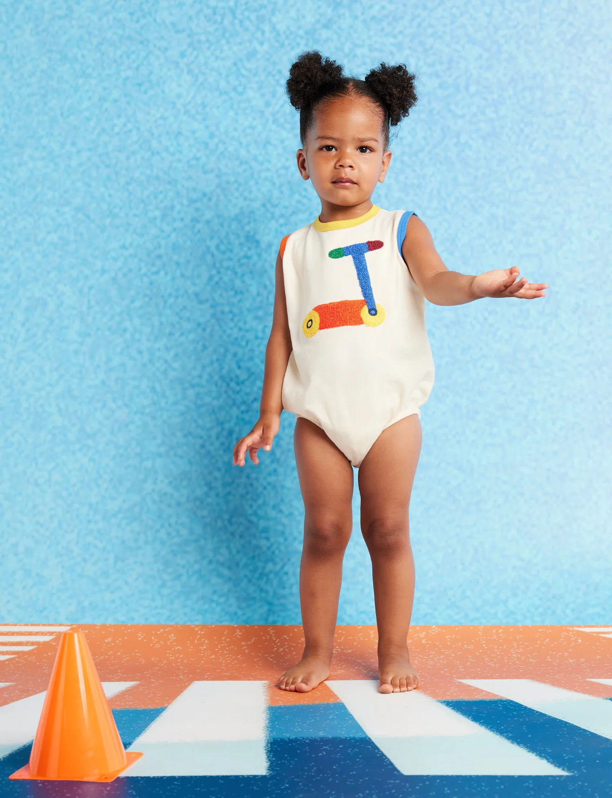 Cotton Singlet Suit / Pedal Pals