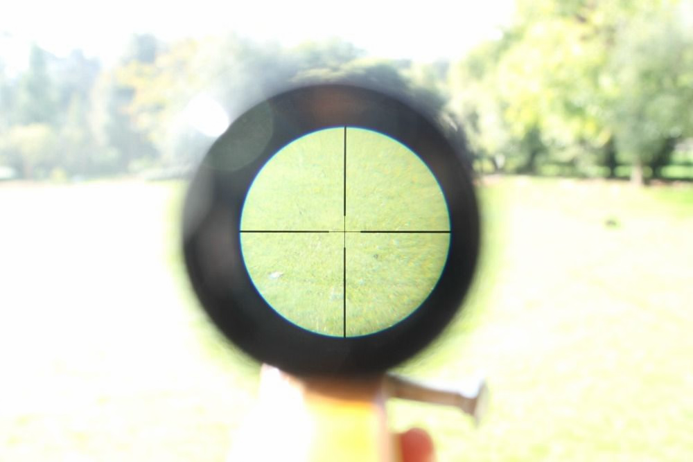 Wooden Toy Rifle with real scope - ROLSTON RIFLE