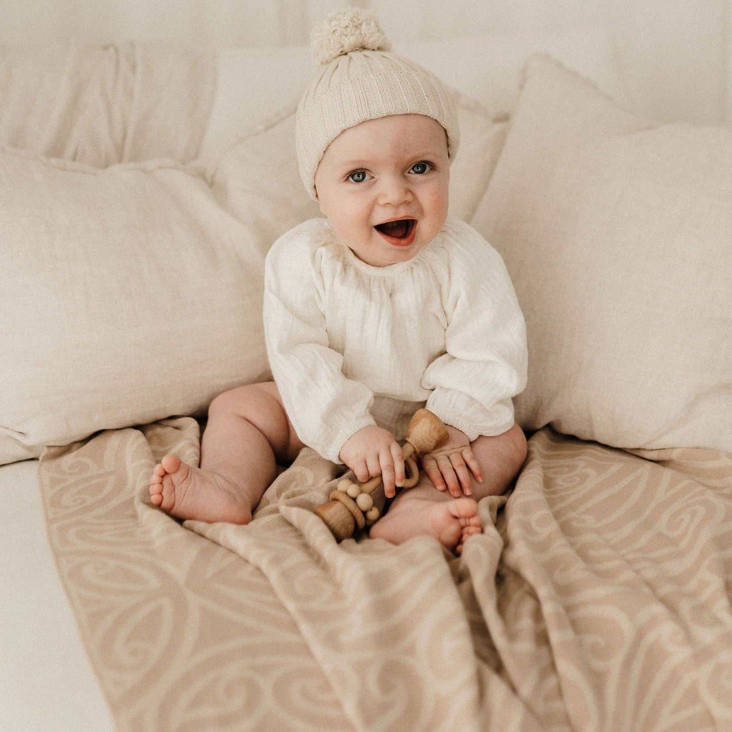 Mohimohi Woven Pēpi Blanket | Onepū