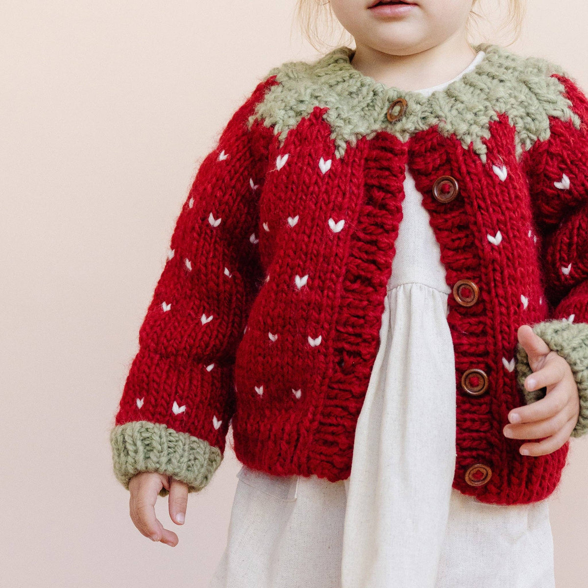 Strawberry Cardigan Baby 6-12 months