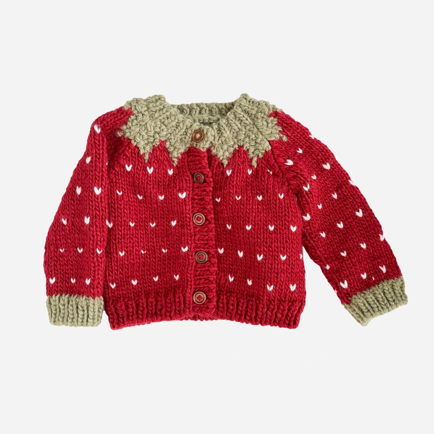 Strawberry Cardigan 12-24 months