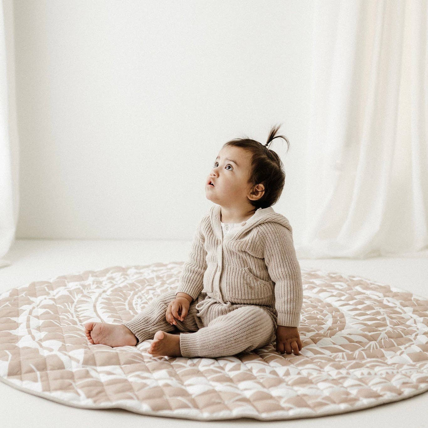 Pacific Island Inspired Playmat I Tan