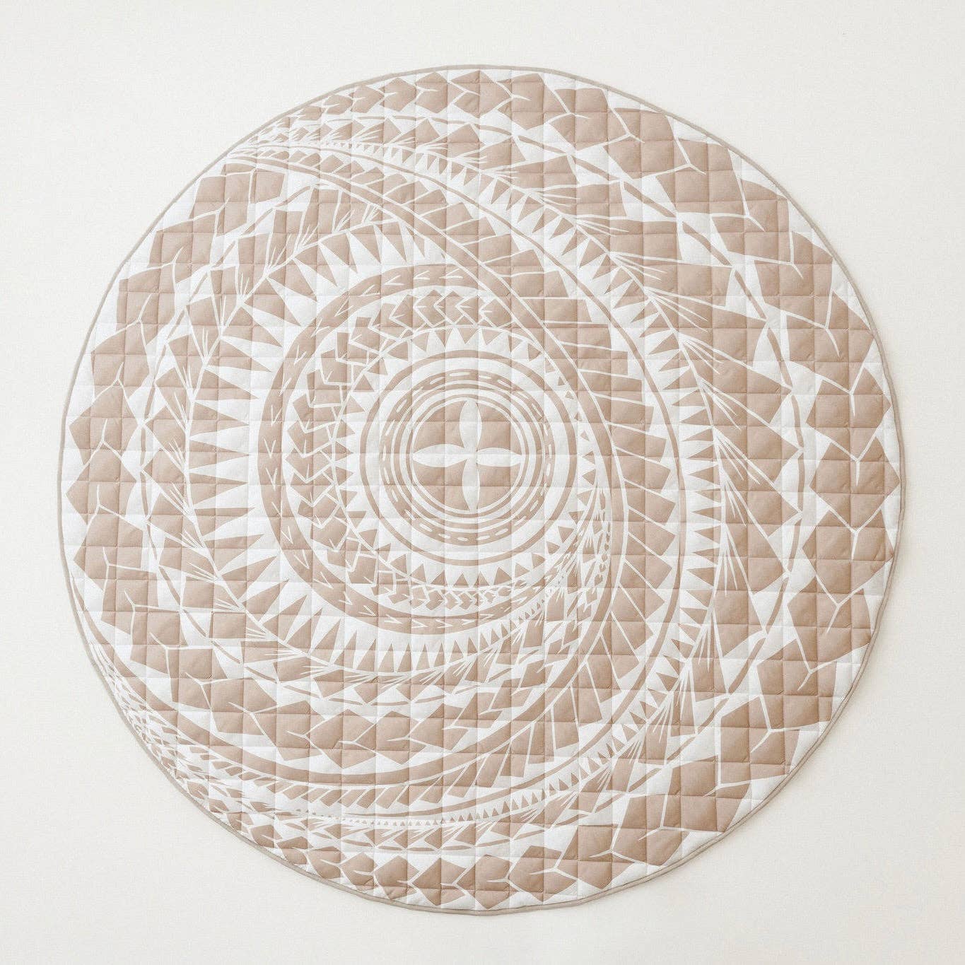 Pacific Island Inspired Playmat I Tan
