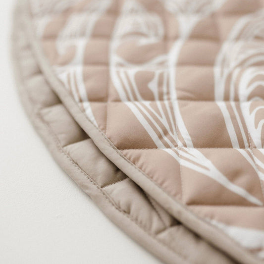 Māori Inspired Playmat | Tan