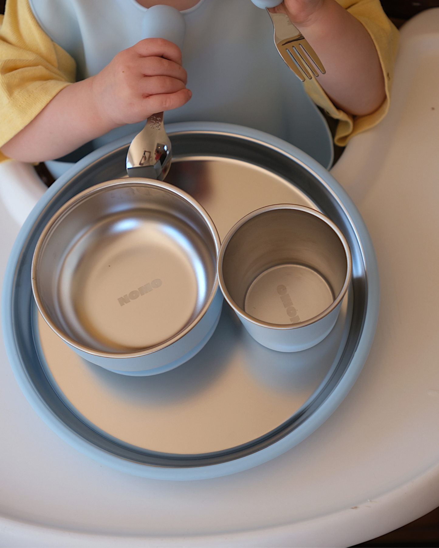 First Bites Set – Soft Blue