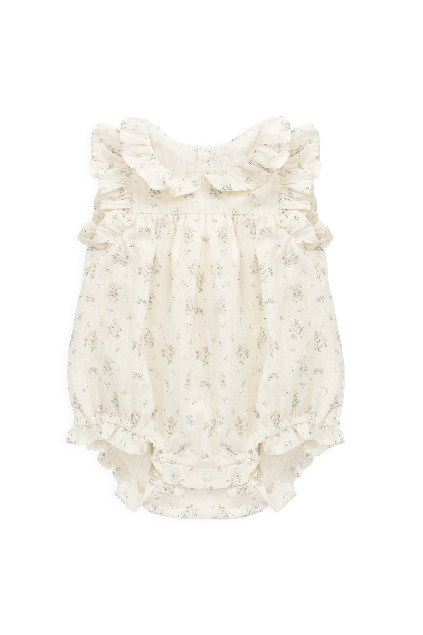 Organic Cotton Miley Playsuit - Justine Orchid