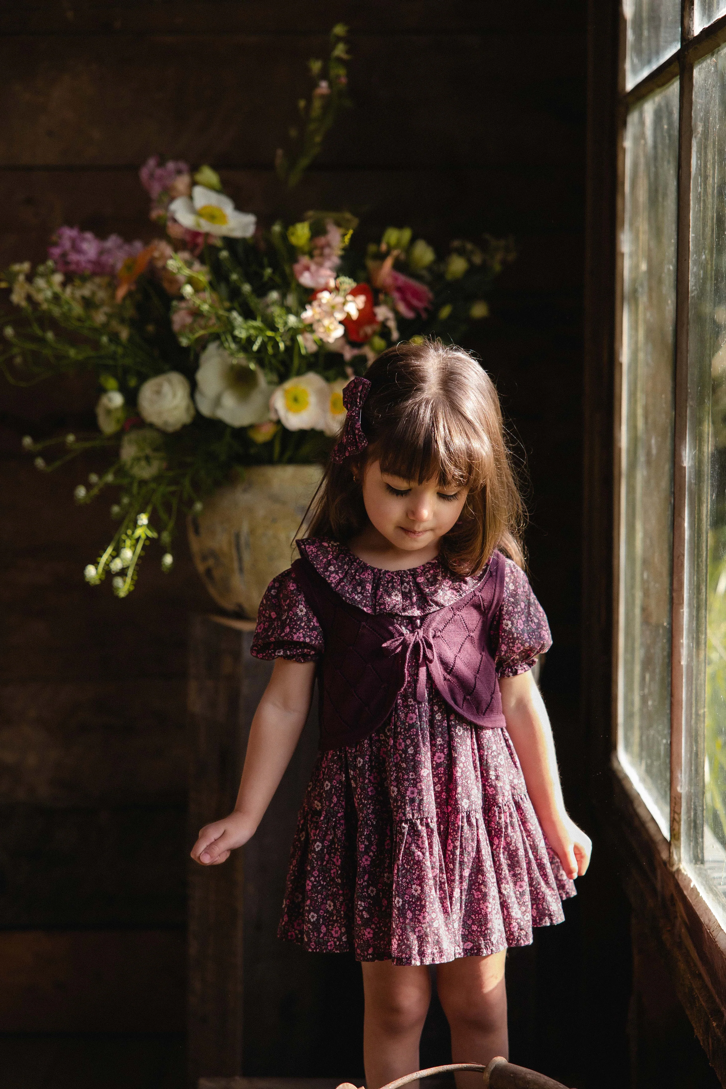 Organic Cotton Acacia Dress - Flora Fig