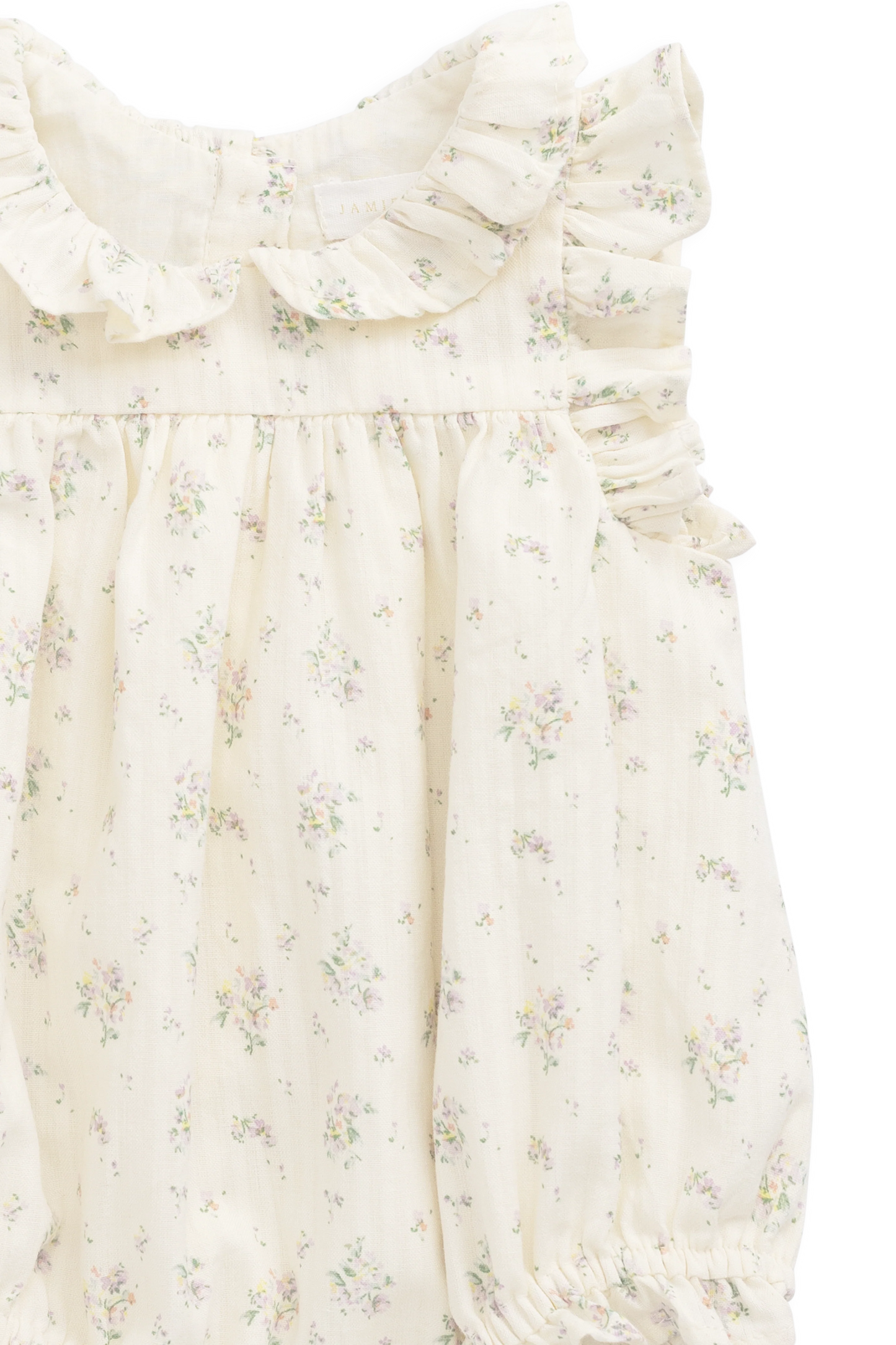 Organic Cotton Miley Playsuit - Justine Orchid