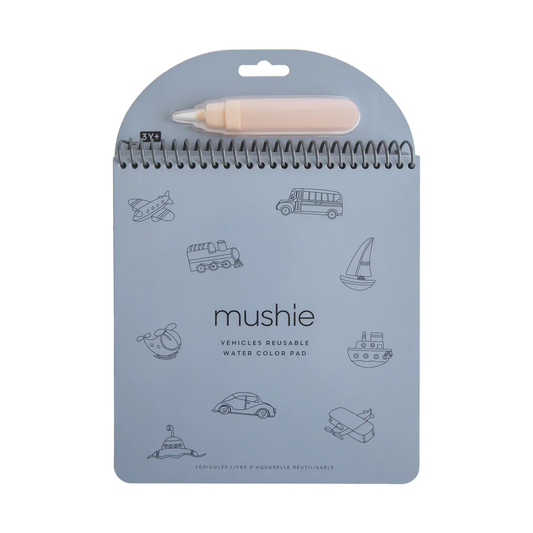 Mushie Vehicles Reusable Water Colour Pad