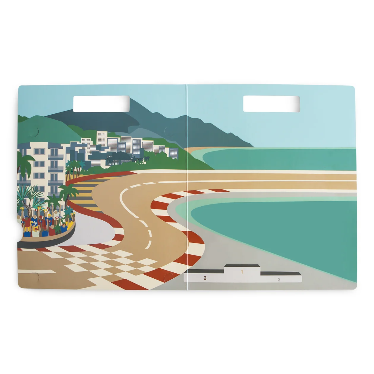 Mushie Reusable Sticker Set - Race Cars