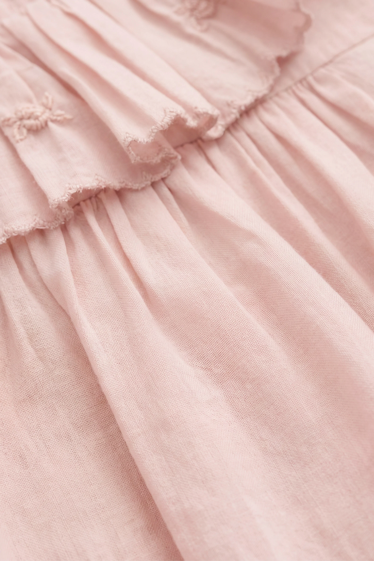 Organic Cotton Calianna Dress - Shell Pink