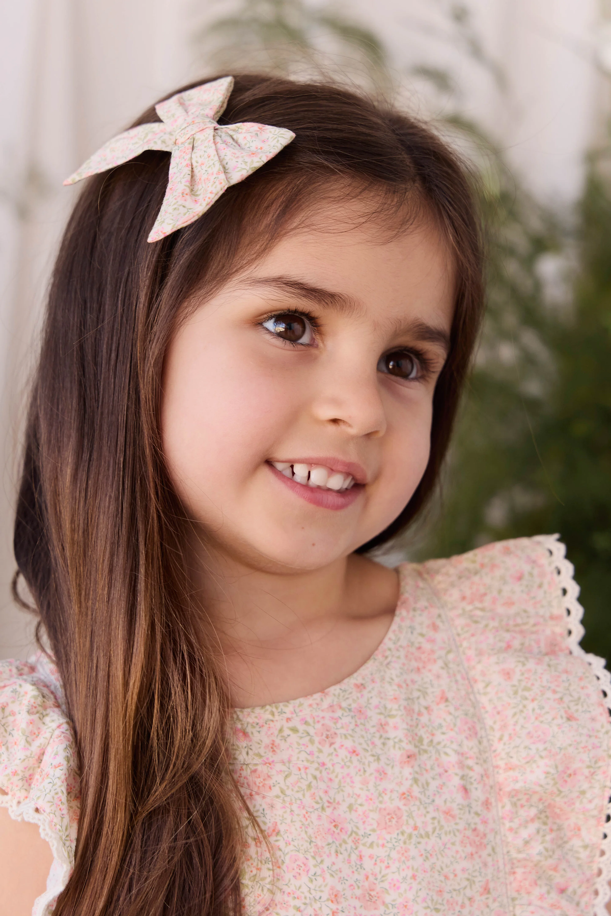 Organic Cotton Helene Dress - Flora Pink