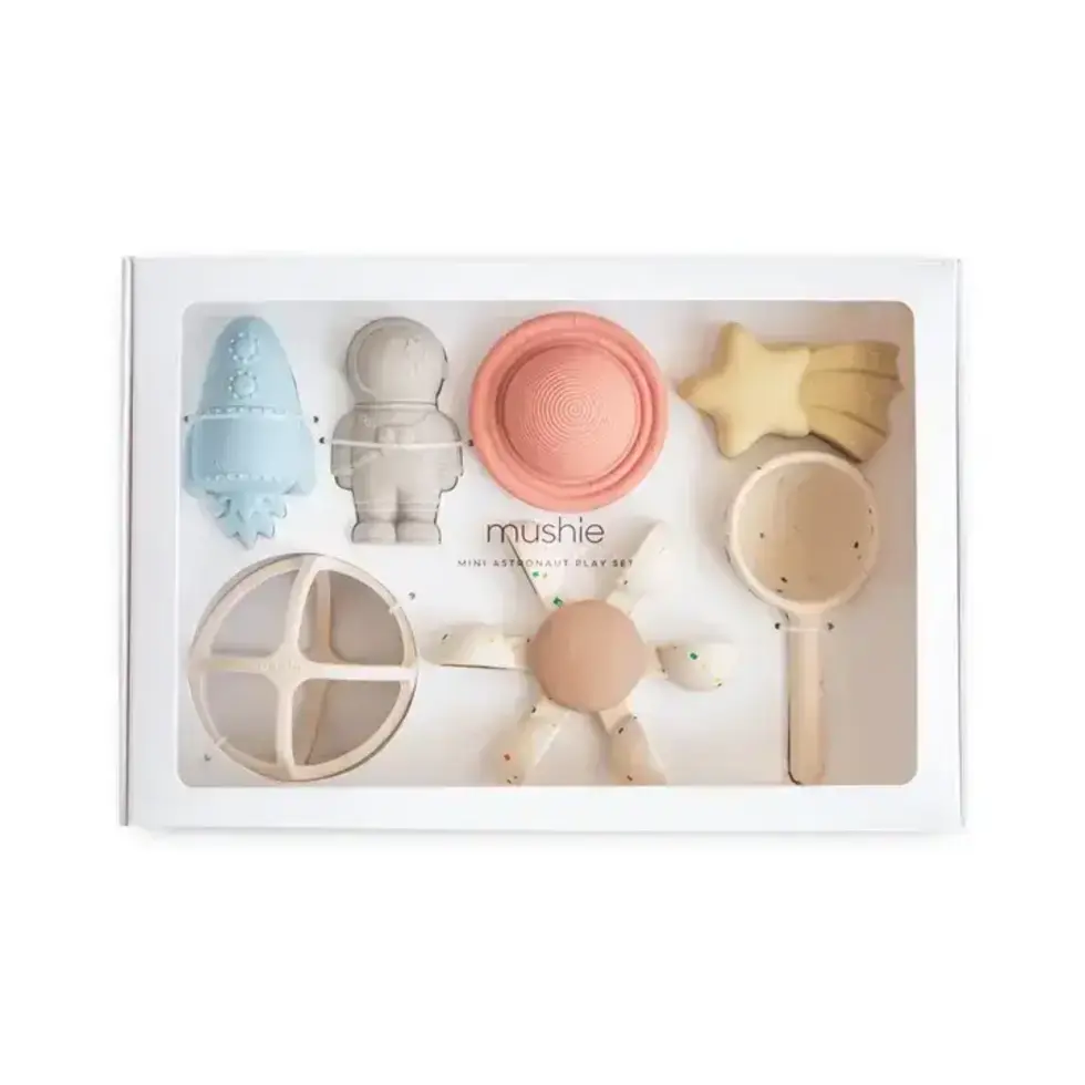 Mushie Play Set - Mini Astronaut