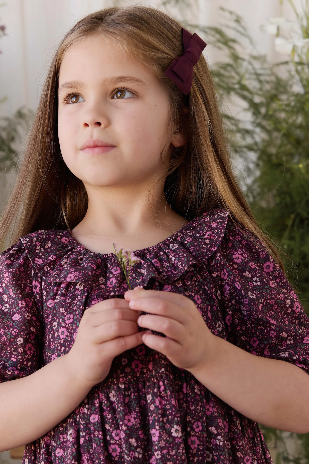 Organic Cotton Acacia Dress - Flora Fig