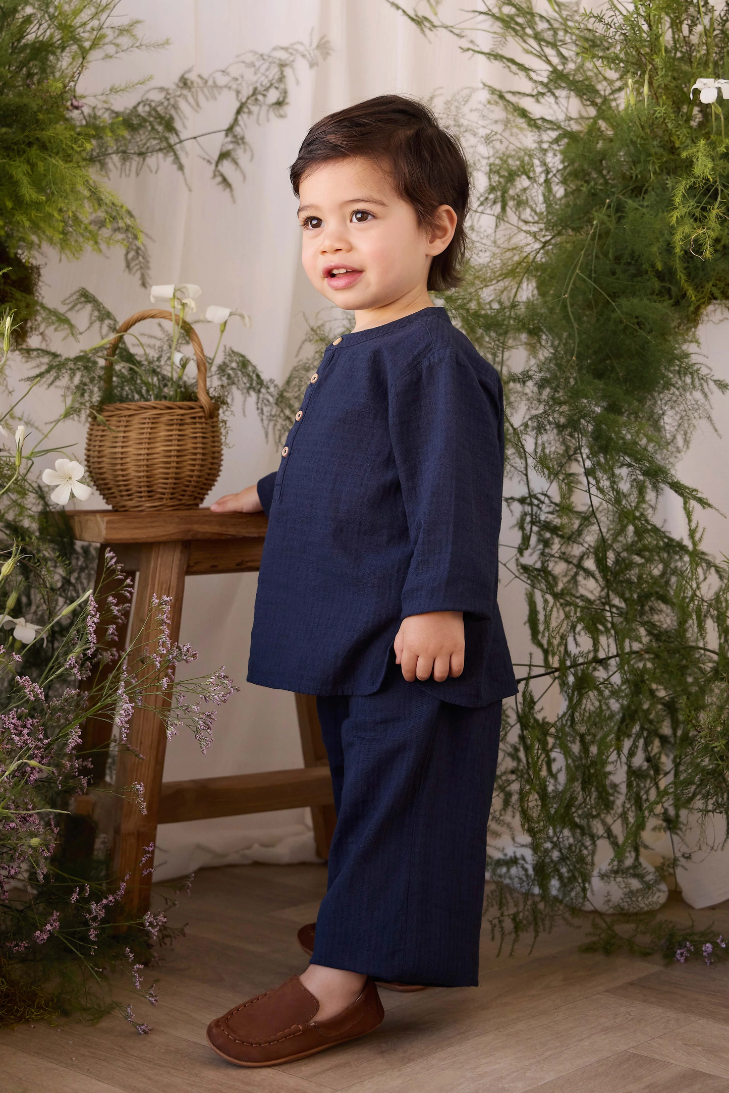 Organic Cotton Aaron Pant - Eclipse