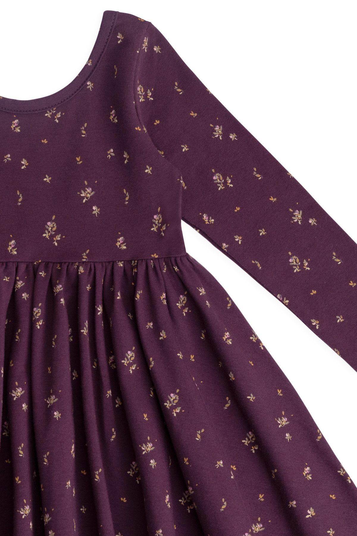 Organic Cotton Tallulah Dress - Dina Fig