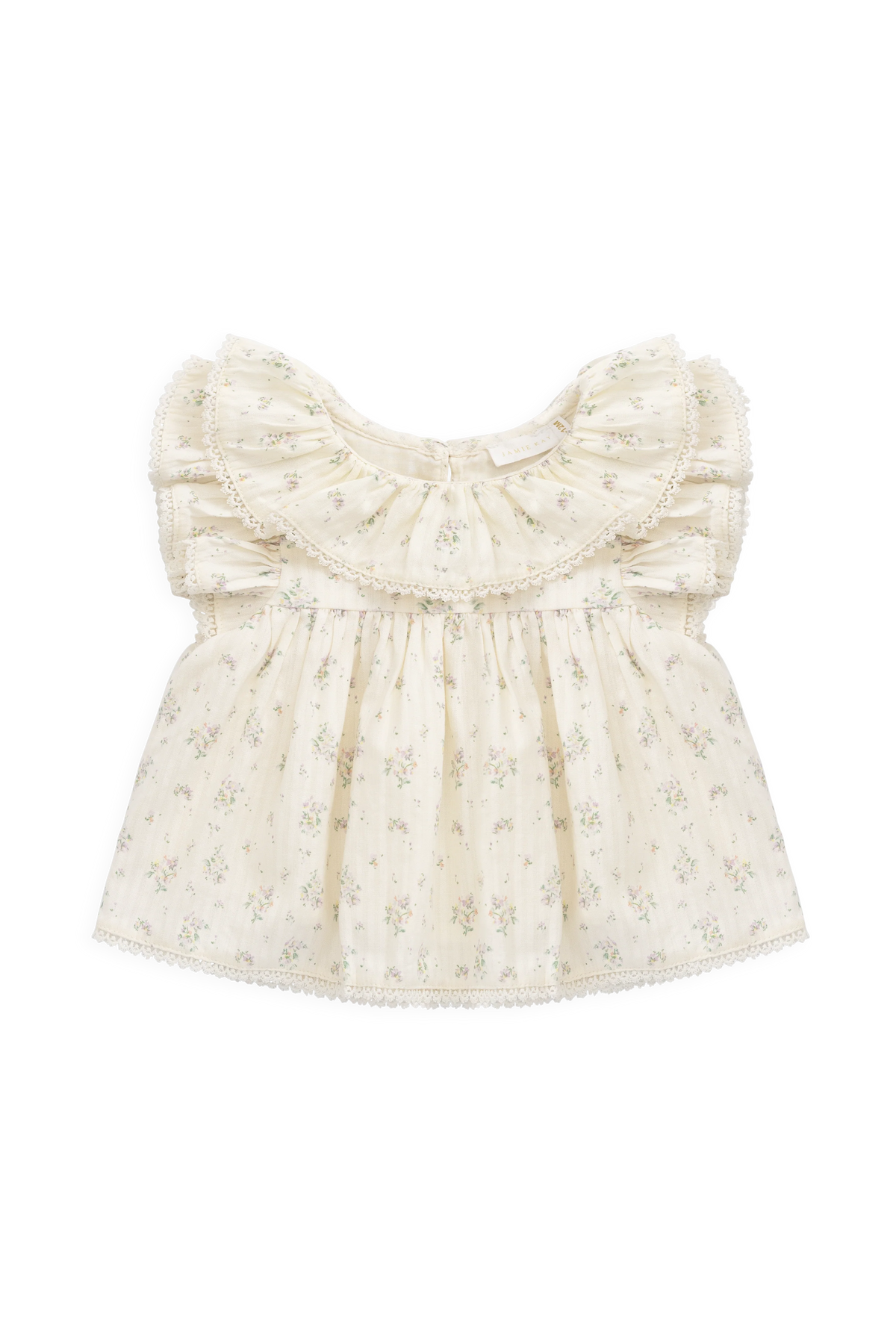 Organic Cotton Banks Blouse - Justine Orchid