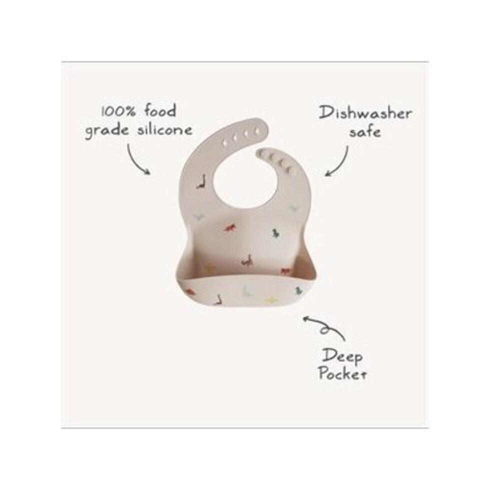 Mushie Silicone Bib - Circus
