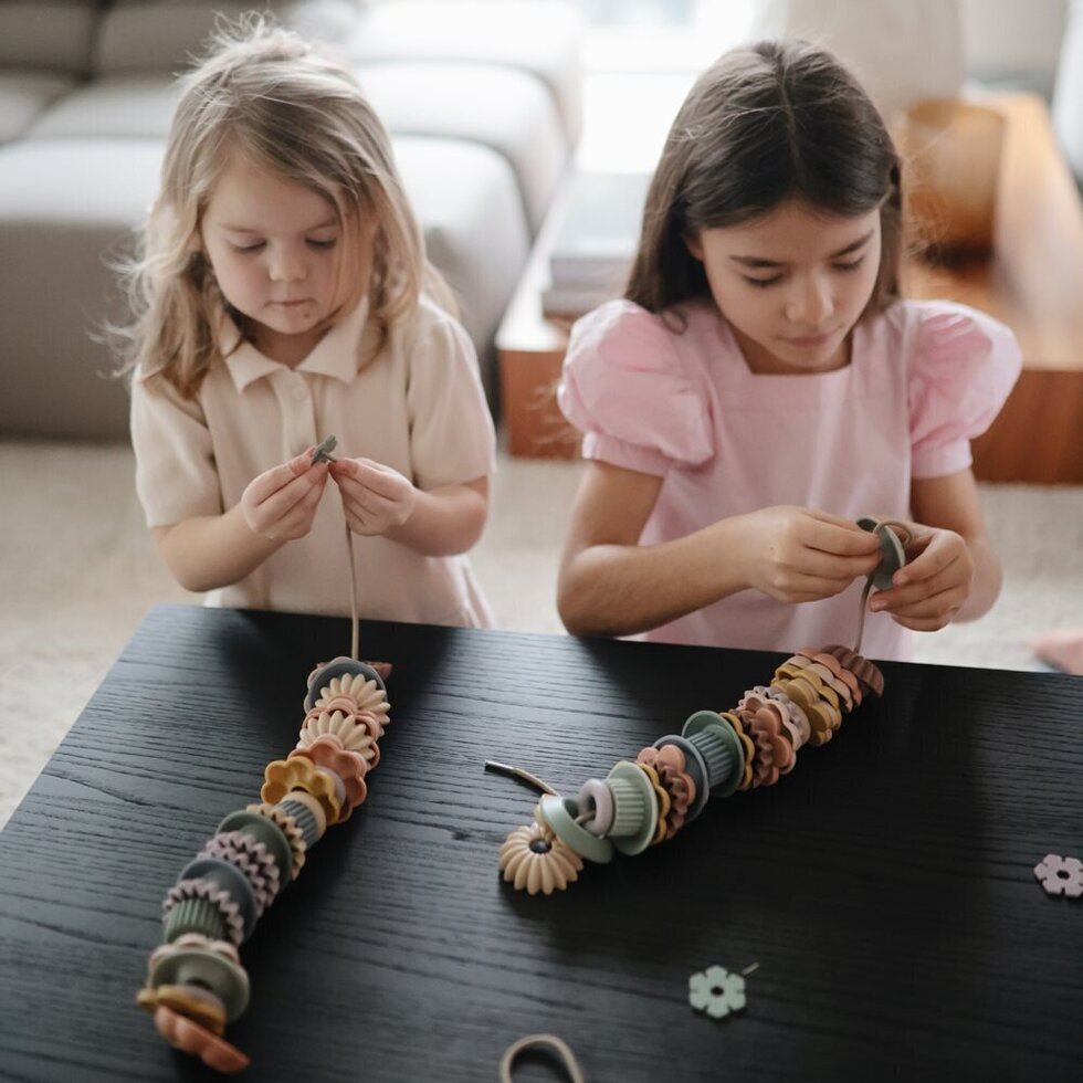 Mushie Bead Lacing Toy Set