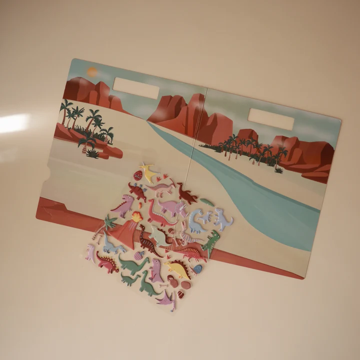 Mushie Reusable Sticker Set - Dinosaurs