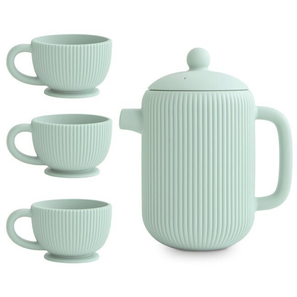 Mushie Silicone Tea Play Set - Shifting Sand