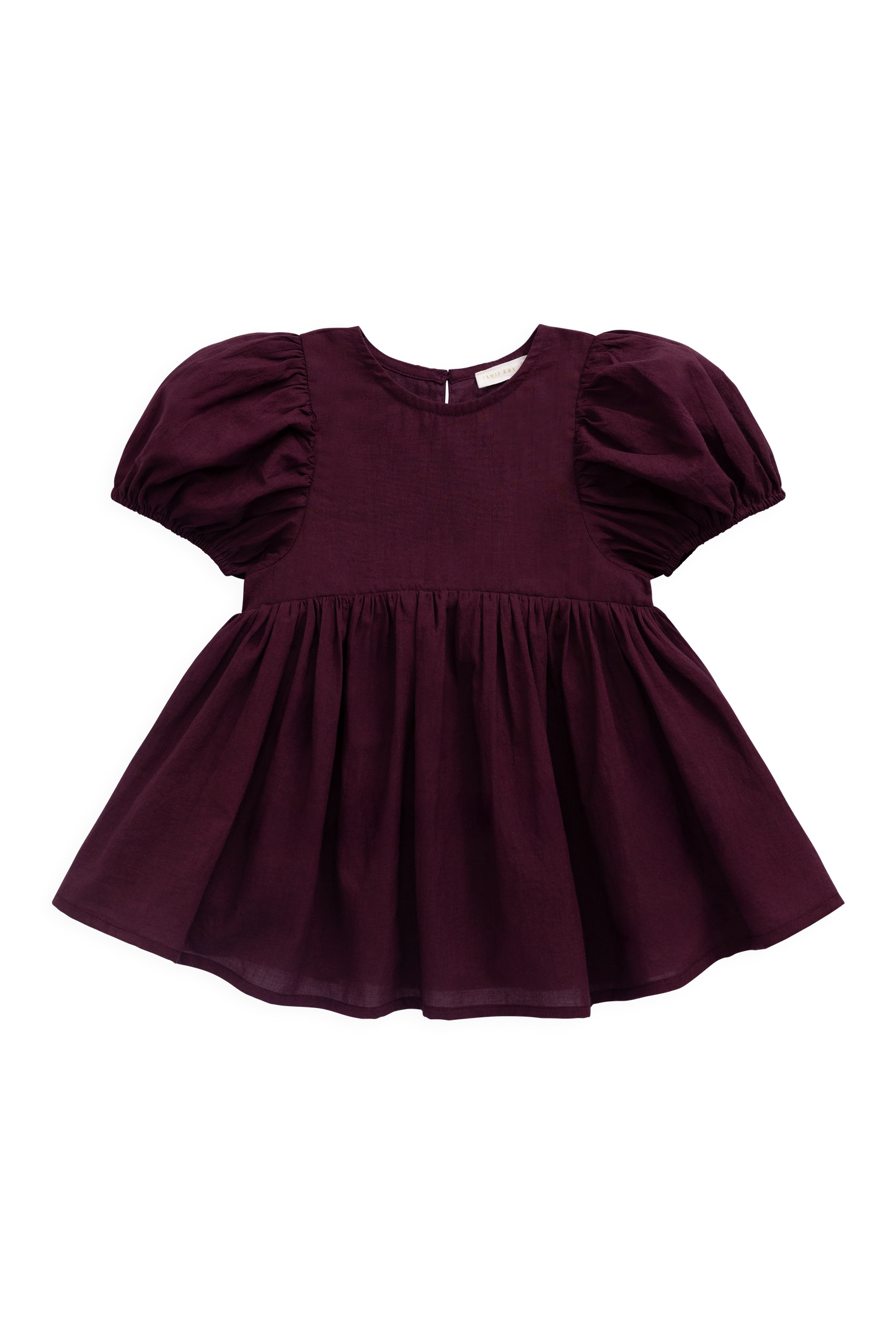Organic Cotton Frannie Dress - Fig