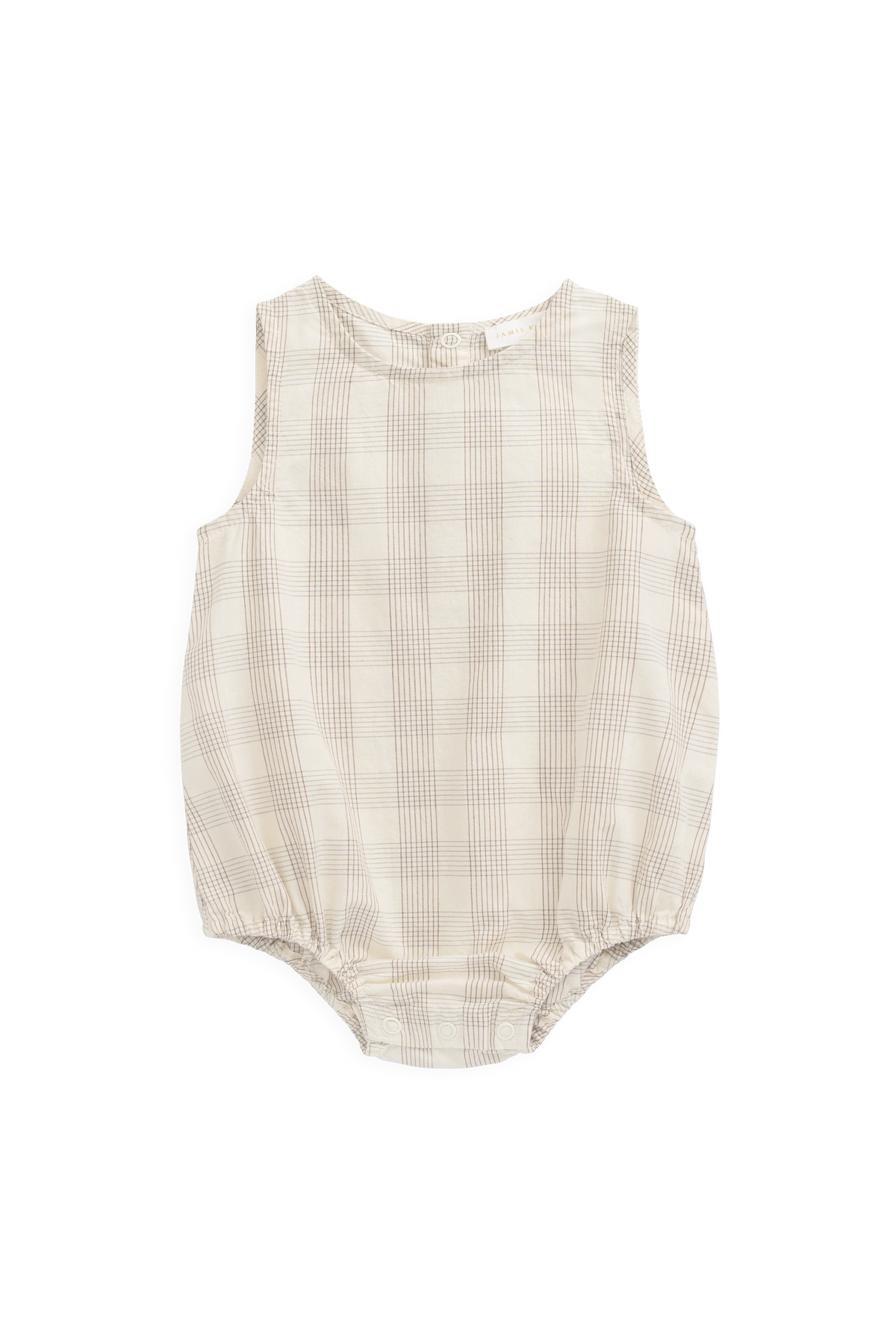 Organic Cotton Bentley Playsuit - Joe Check Natural