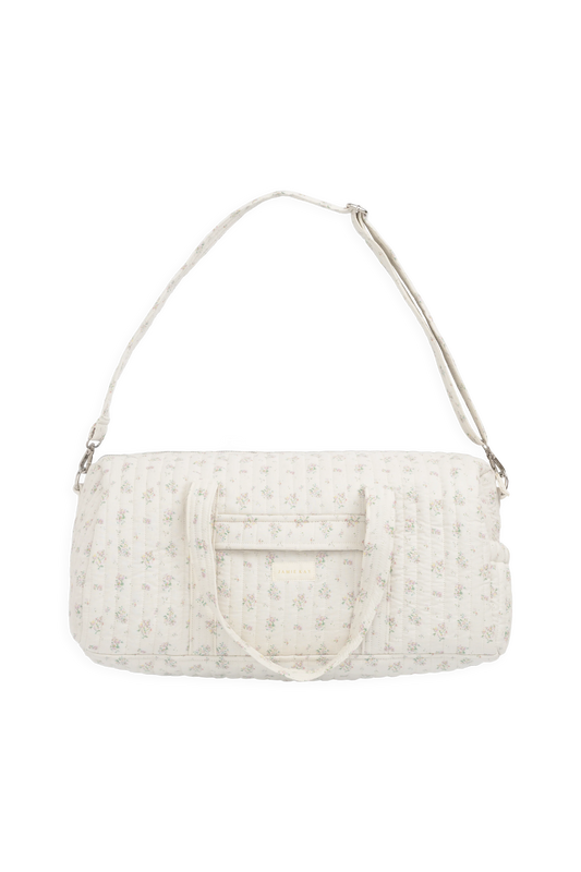 Adelaide Quilted Overnight Bag - Justine Orchid