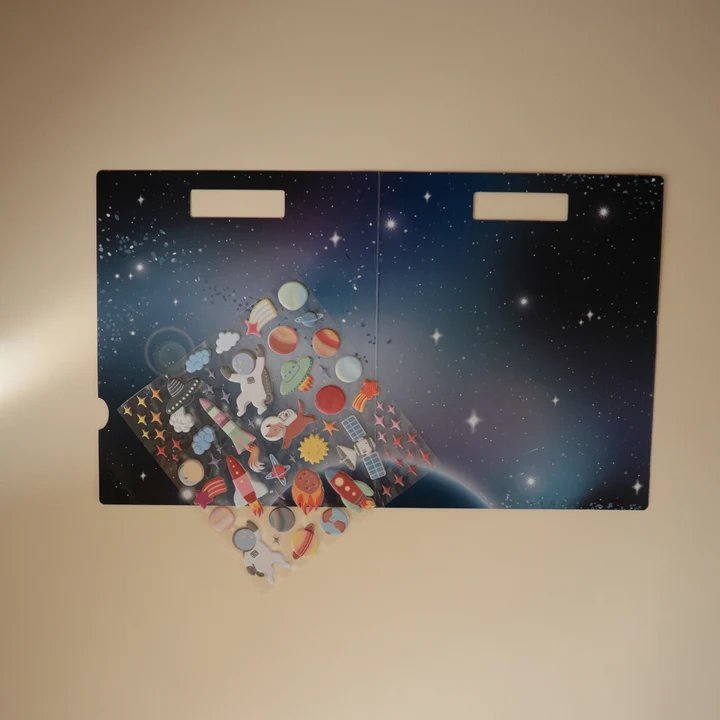 Mushie Reusable Sticker Set - Space
