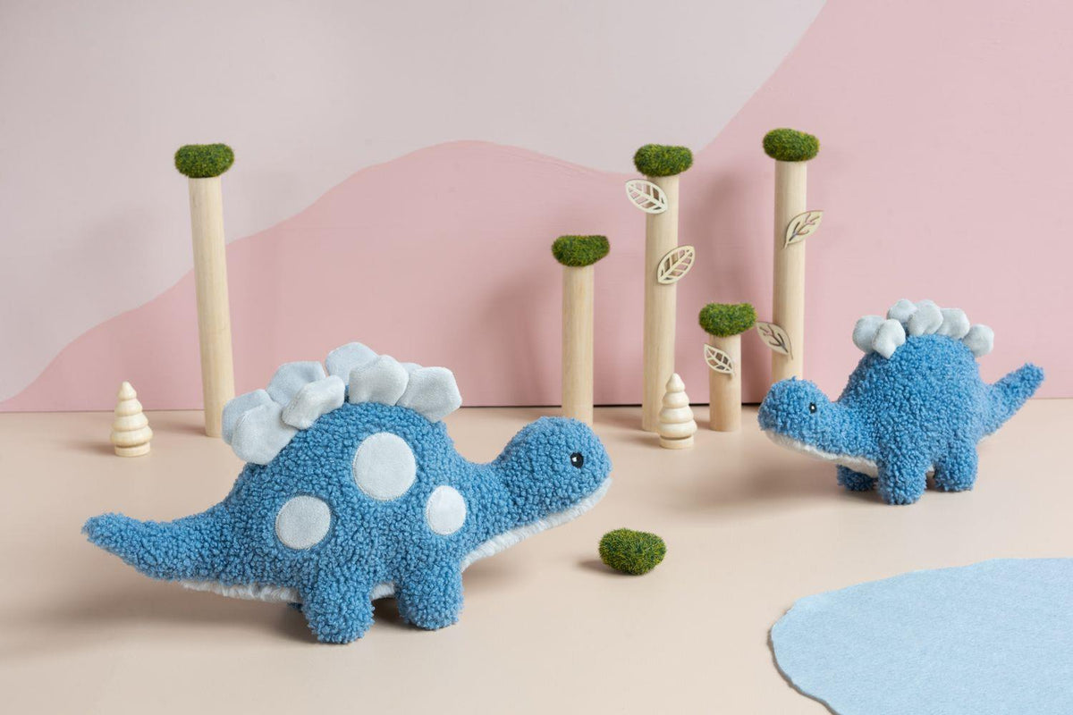 Baby Stu the Stegosaurus Blue