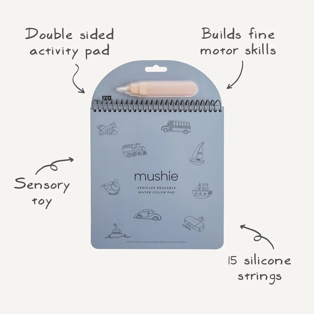 Mushie Reusable Water Colour Pad - Fairies