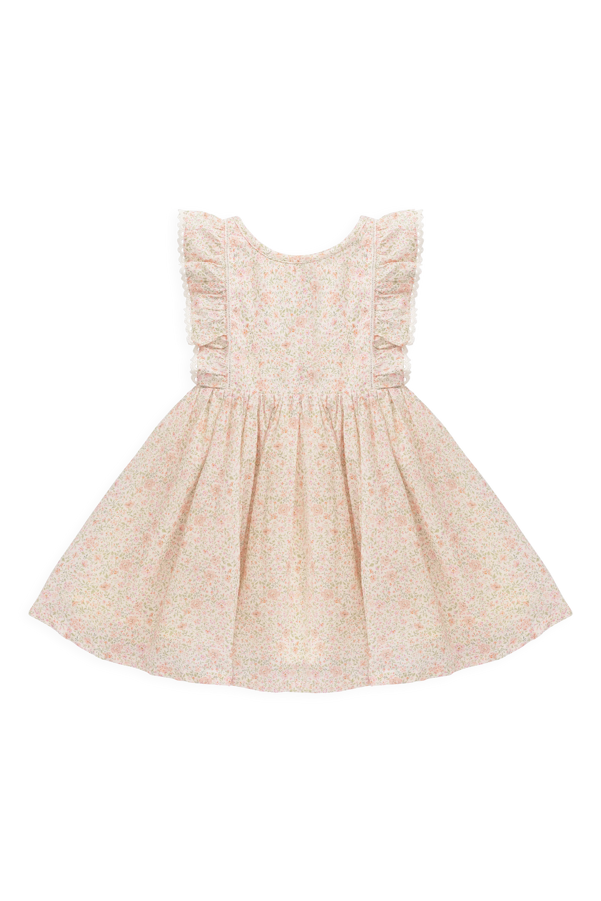 Organic Cotton Helene Dress - Flora Pink