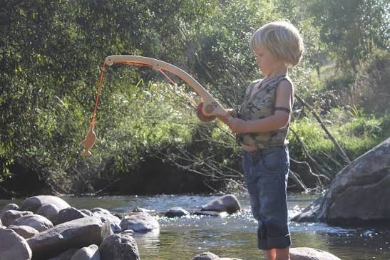 Wooden Fishing Set