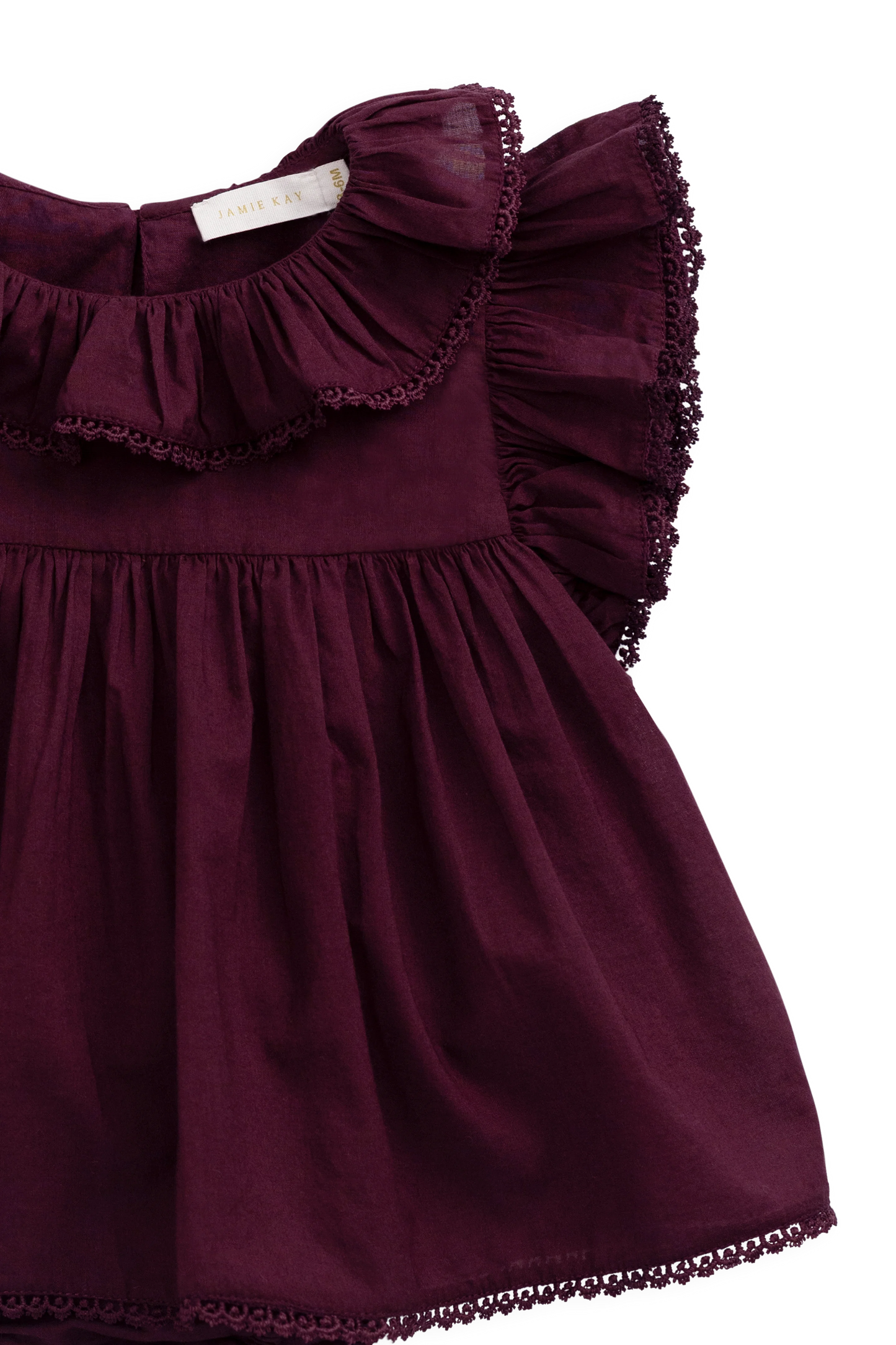 Organic Cotton Frannie Playsuit - Fig
