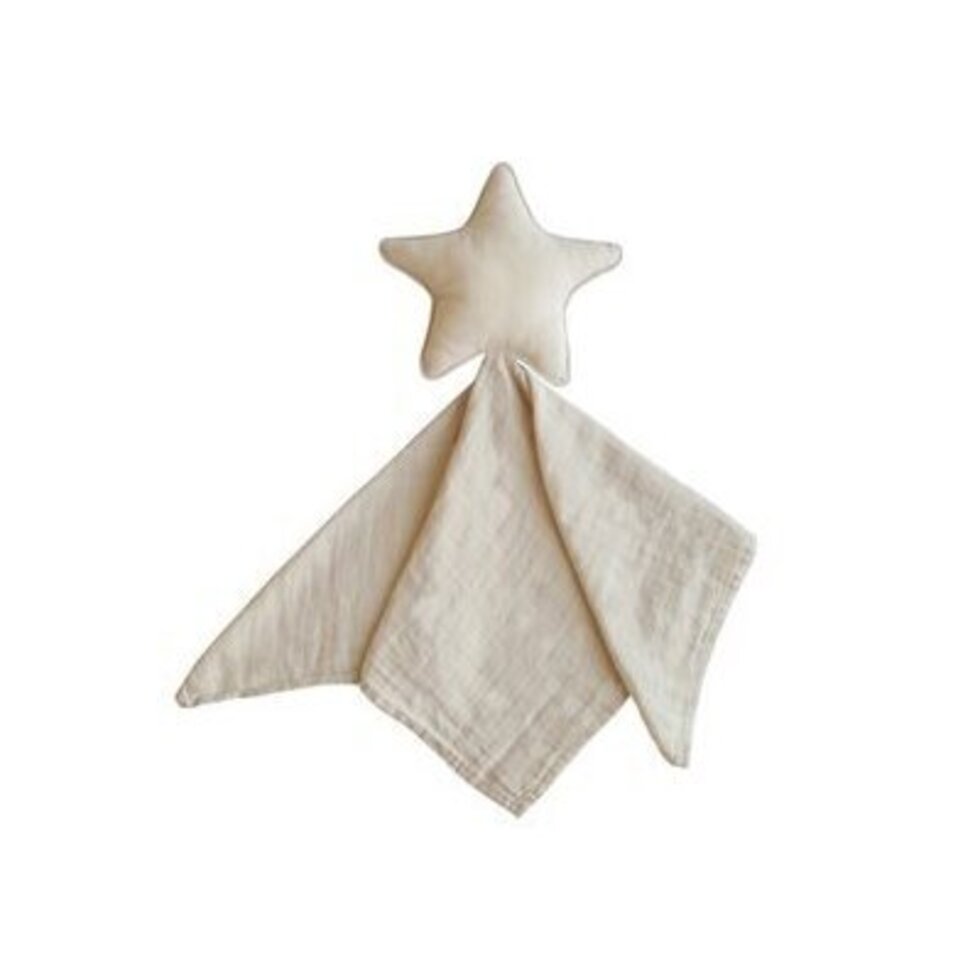 Mushie Lovey Blanket - Fog