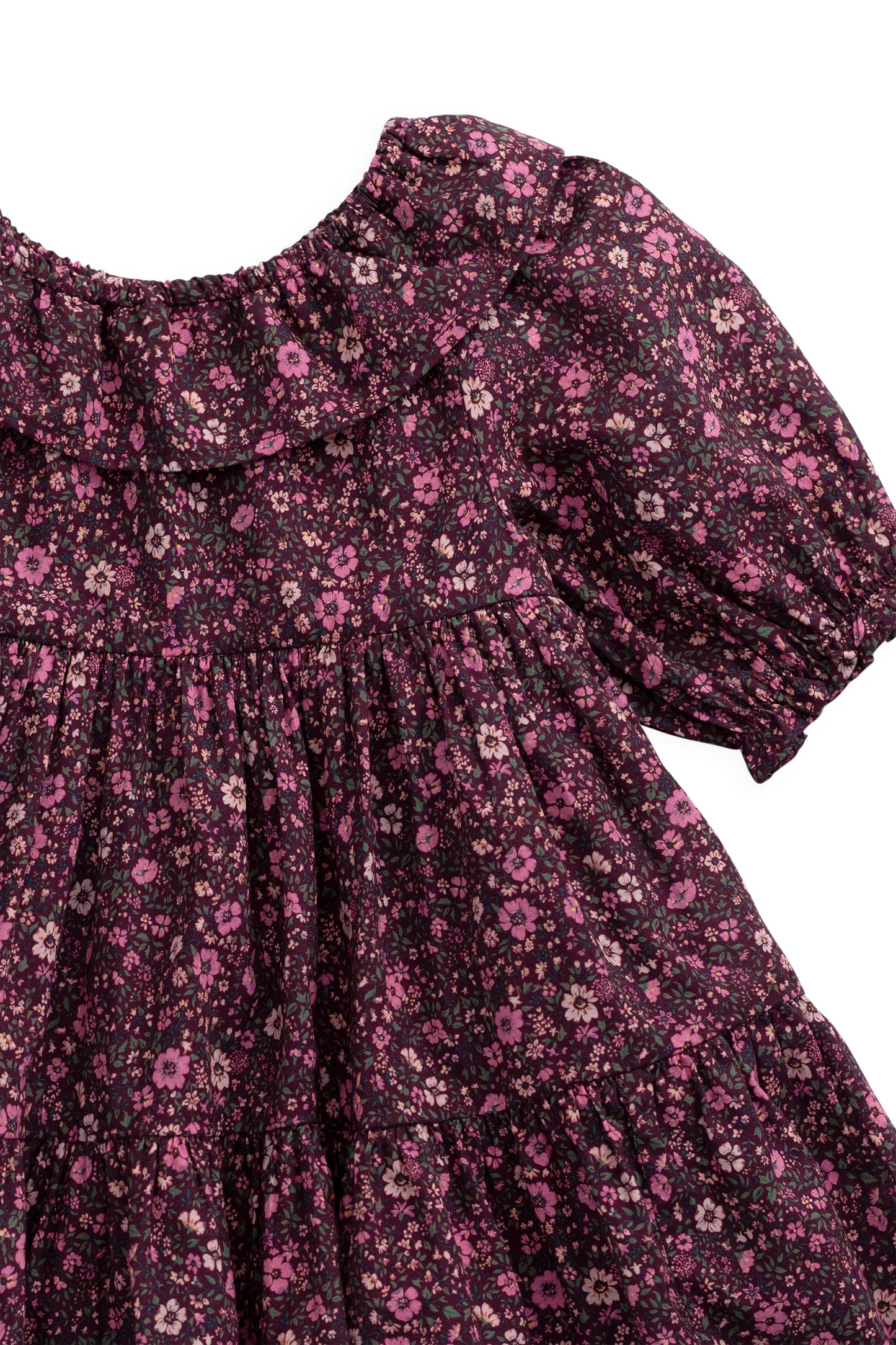 Organic Cotton Acacia Dress - Flora Fig