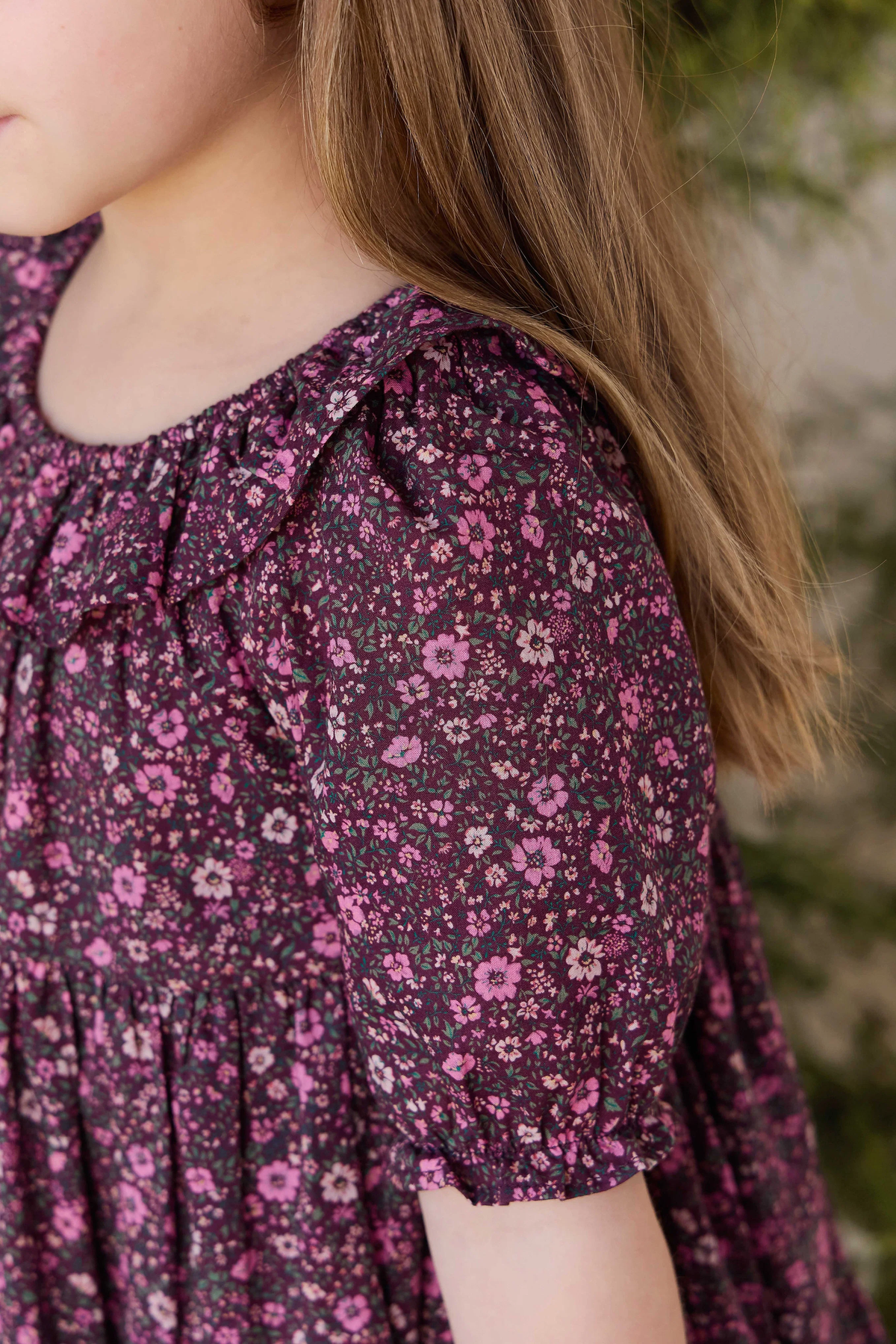 Organic Cotton Acacia Dress - Flora Fig