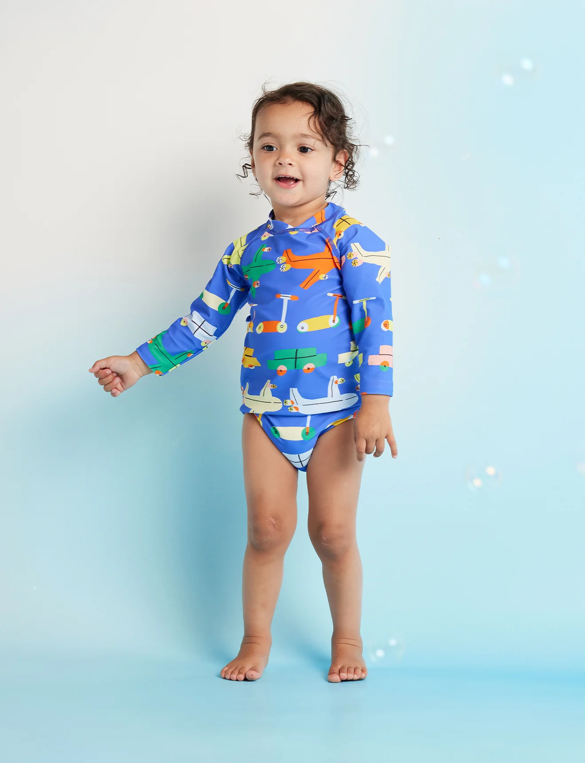Long Sleeve Rash Vest / Beep Beep
