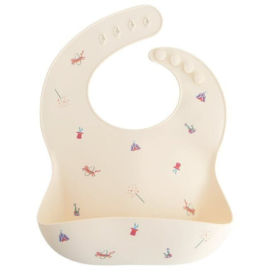 Mushie Silicone Bib - Circus